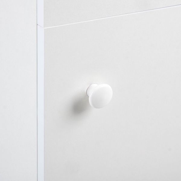 Шкаф напольный с 1 ящиком Гамма 600х580х820 Белый/Белый