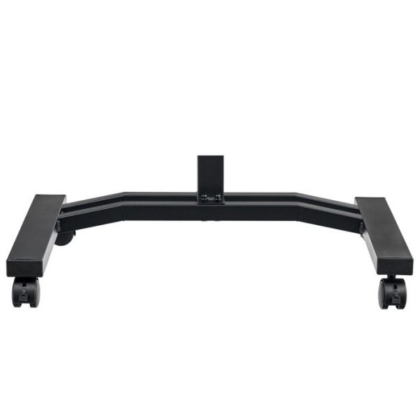 Стол  «Ролет», многофункциональный на колёсах, мдф, металл, цвет тёмное дерево / чёрный