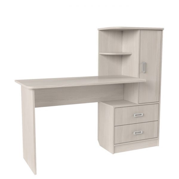 Стол компьютерный Альянс 9, 1450х520х1250, Бодега светлый/Темный