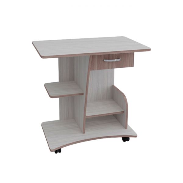 Стол компьютерный Юниор-8  Дуб молочный/венге