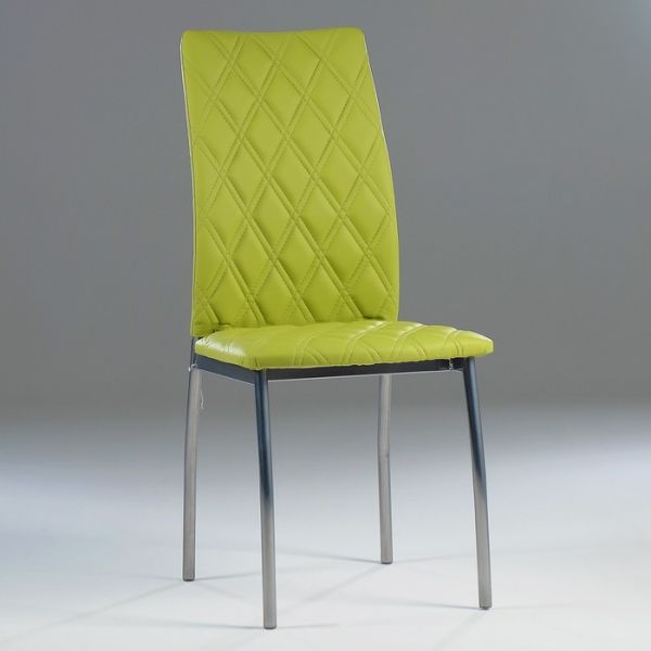 Стул "Волна" (ромб), коричневый