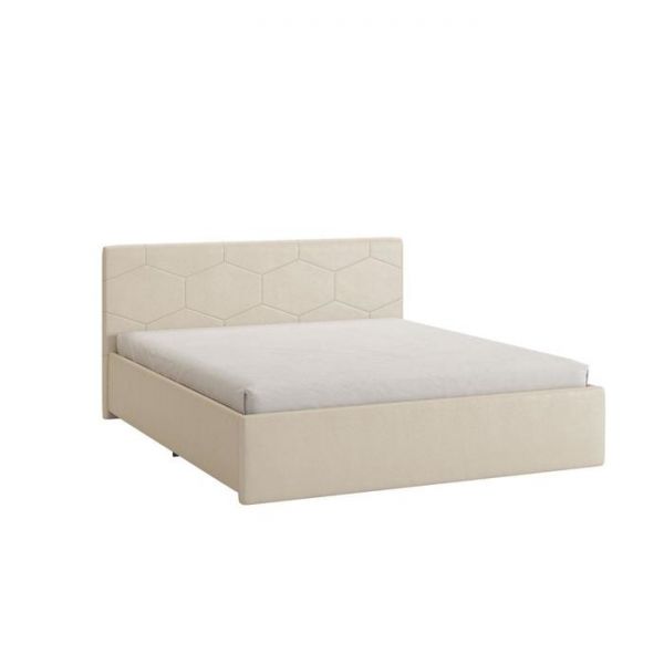 Каркас кровати Квантум 1600х2000 экокожа белая