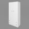 Шкаф «Умка», 800 ? 420 ? 1790 мм, 2-х дверный с ящиками, цвет белый