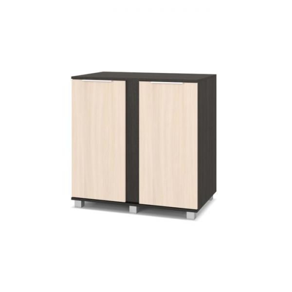 Тумба Пандора-П89 420х900х900 двухдверная  Шимо темный/светлый