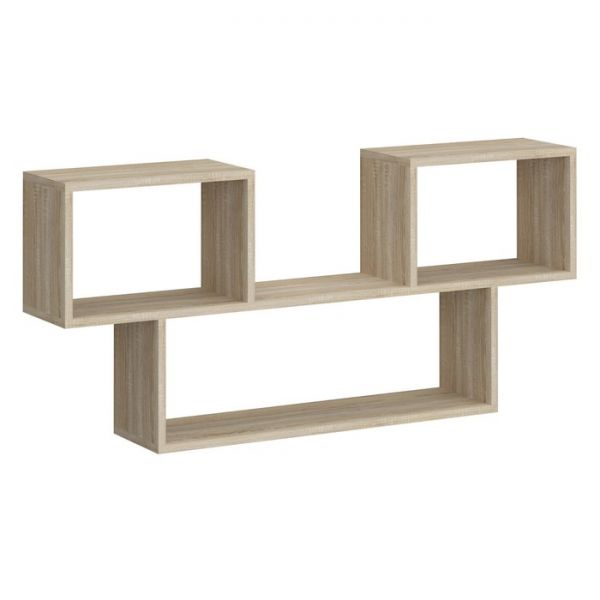 Полка навесная «Салоу 6», 1150 ? 200 ? 520 мм, цвет дуб сонома