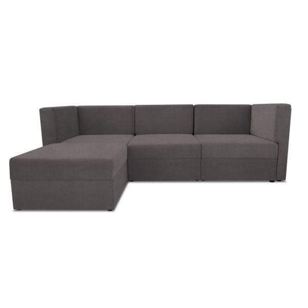 Диван модульный угловой «Бергамо», четыре секции, велюр, цвет dream yellow