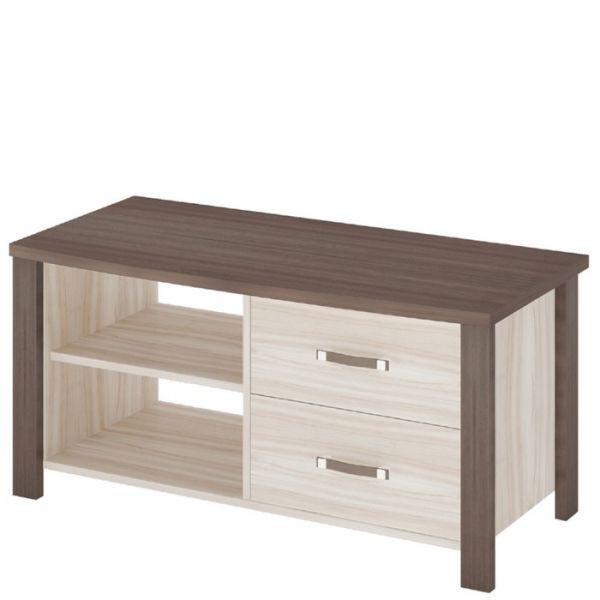 ТВ консоль, 1100 ? 480 ? 520 мм, цвет нельсон / белый