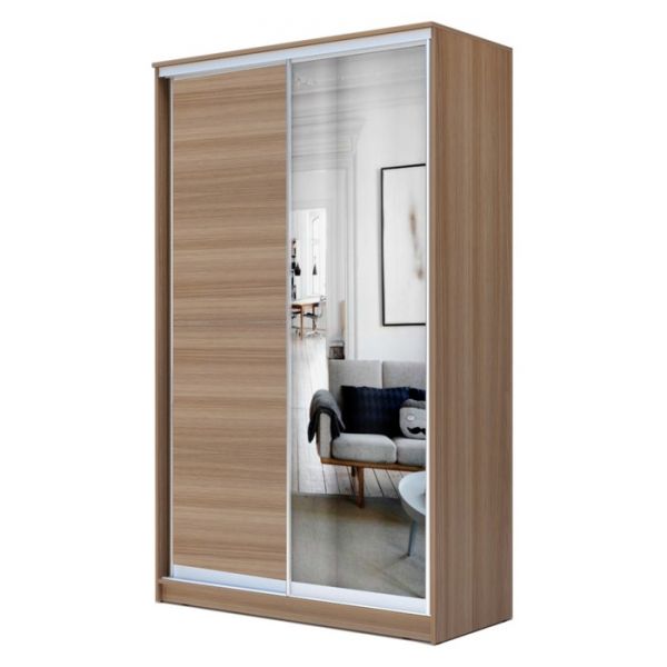 Шкаф-купе Хит-22-15-15, 1500x620x2200, Ясень шимо тёмный