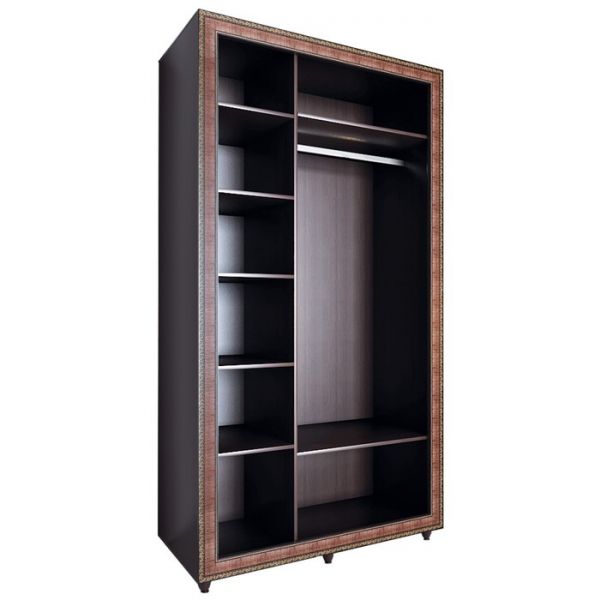 Шкаф 3-створчатый «Калипсо 25», 1240 ? 590 ? 2285 мм, цвет венге