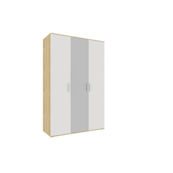 Шкаф  NEXT-11 1350х570х2200х Дуб Сонома светлый/Белая Аляска
