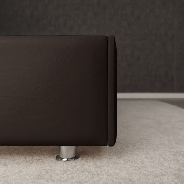 Кровать «Птичье гнездо» с ПМ, 1400х2000, ортопедическое основание, цвет коричневый