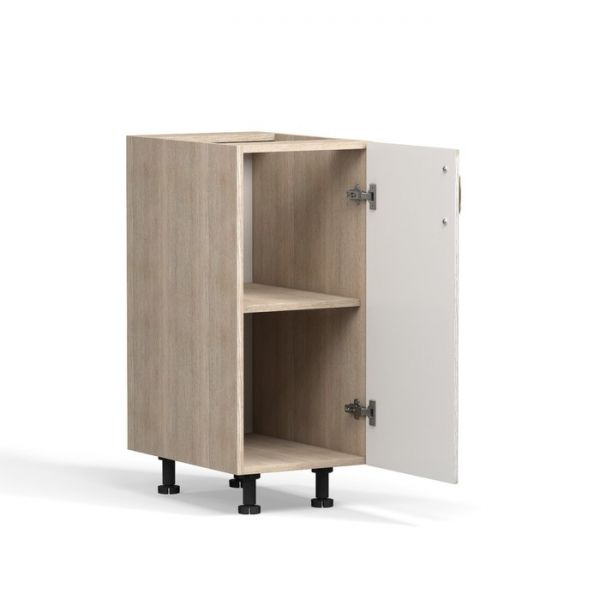 Шкаф напольный Анжелика 350х510х820 Дуб молочный/Ясень