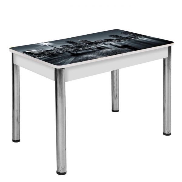 Стол раздвижной «Триумф», 870(1170) ? 600 ? 750 мм, опоры хром, цвет венге / 236743954