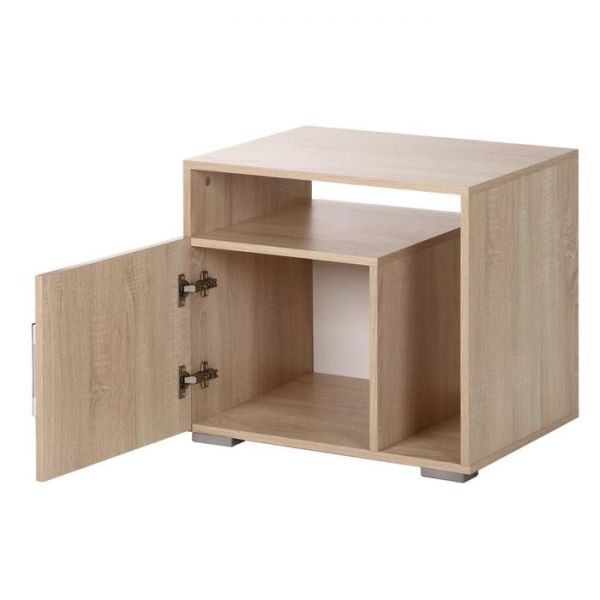 Тумба прикроватная Асти, 600х440х500,  Дуб сонома