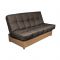 Диван Финка, neo chocolate, экокожа Кофейная 1850х1070х1080