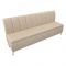 Кухонный прямой диван «Кантри», экокожа, цвет бежевый