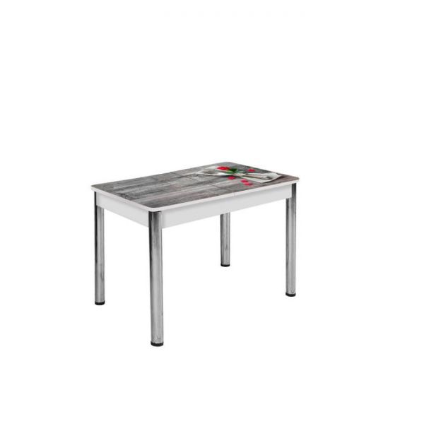 Стол раздвижной «Триумф», 1000(1350) ? 700 ? 750 мм, опоры хром, цвет венге / 400321657