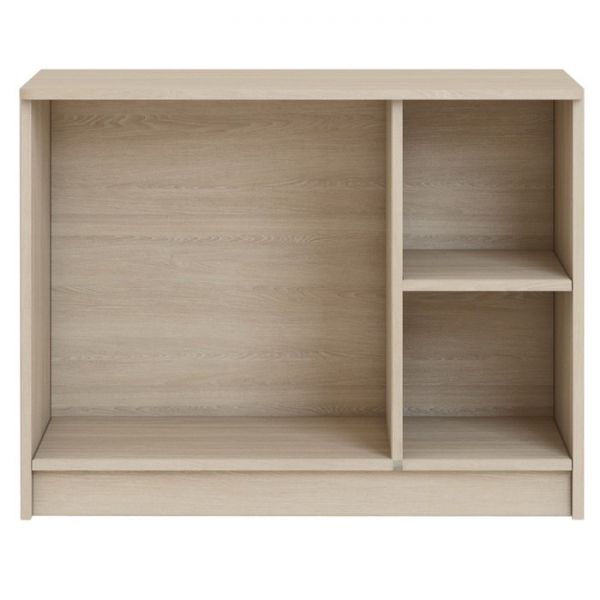 Комод «Пуговка», 904 ? 486 ? 692 мм, цвет дуб сонома / вяз либерти тёмный / лайм