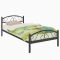 Кровать «Вероника Мини Плюс», 800 ? 2000 мм, металл, цвет чёрный