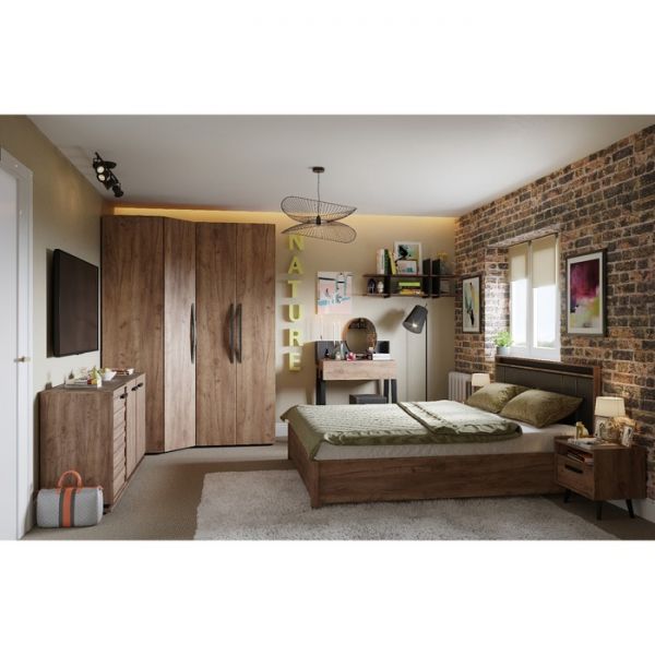 Тумба прикроватная Nature 41, 484 ? 358 ? 475 мм, цвет гаскон пайн