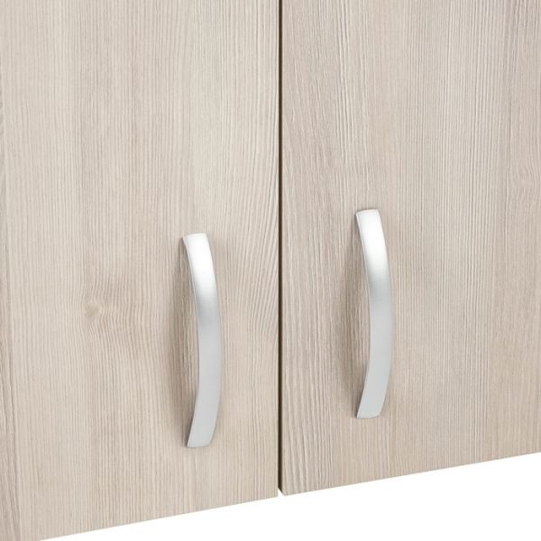 Шкаф навесной Комфорт 800х300х720 Сосна Аланд/Белый