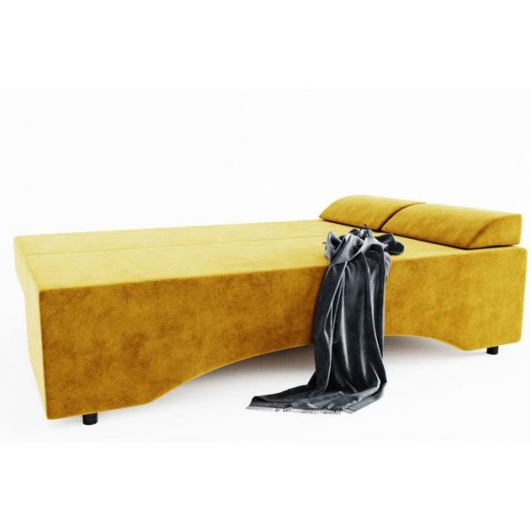 Диван прямой «Престиж», еврокнижка, ППУ, велюр, цвет селфи 08