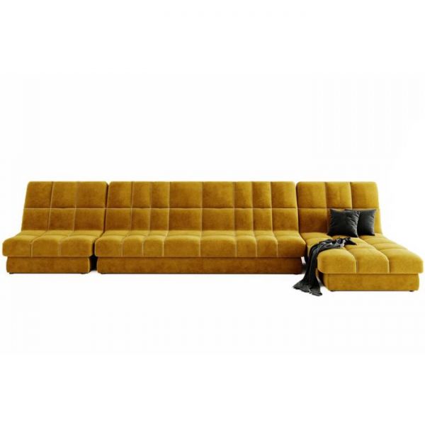 Комплект «Хьюстон», механизм книжка, велюр, цвет селфи 01 / подушки селфи 03