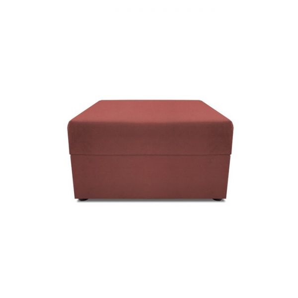 Пуф «Бергамо», бельевой короб, велюр, цвет dream yellow