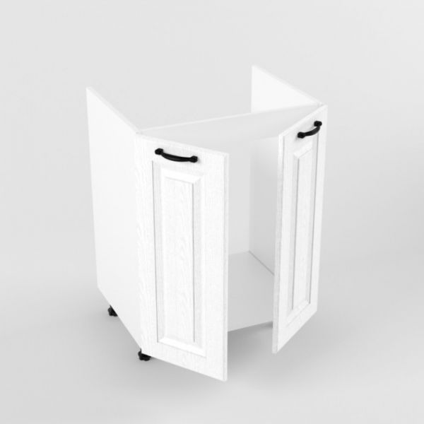 Шкаф под мойку М600 Вегас, 473х600х822, Белый