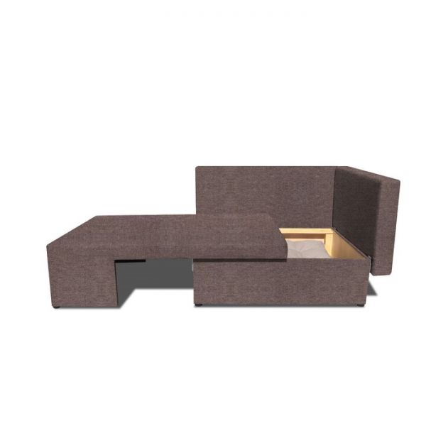 Детский диван «Лежебока», еврокнижка, рогожка, цвет savana plus vision