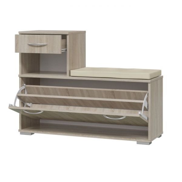 Тумба под обувь ЛИРА Дуб сонома