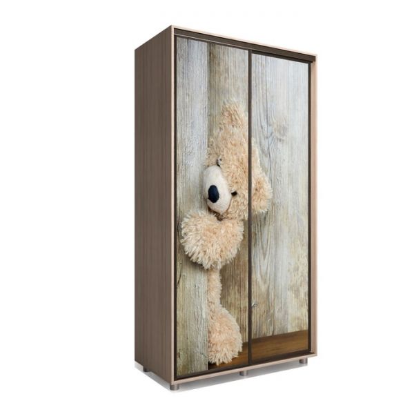 Шкаф-купе Яркий-22 1600х600х2300 Белый/Детский 2