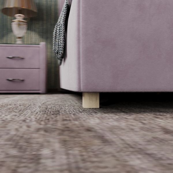 Кровать «Пантеон» с ПМ, 1400 ? 2000 мм, ЭКО деревянный каркас, 1 ящик, цвет velutto 10