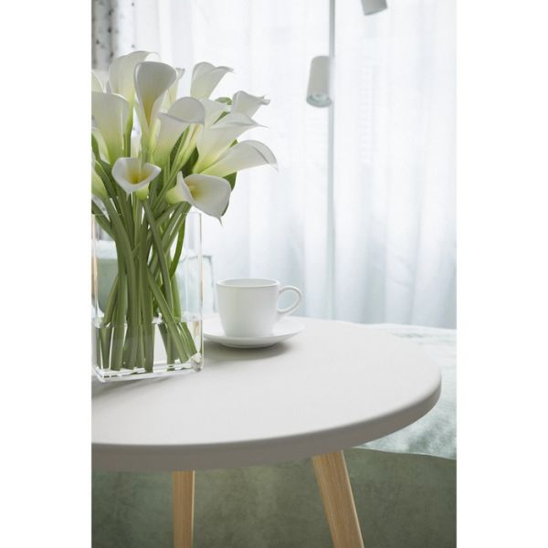 Стол журнальный «Бекс 550», 450 ? 450 ? 550 мм, цвет белый