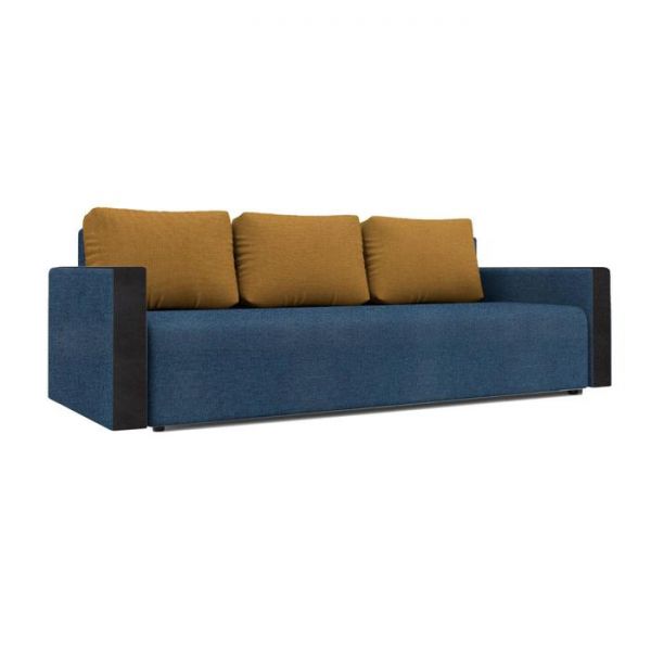 Диван «Алиса 4», рогожка, цвет savana бери/теос блек, 130 ? 185 см