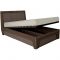 Кровать «Калипсо 14» с ПМ, 1400 ? 2000 мм, цвет венге