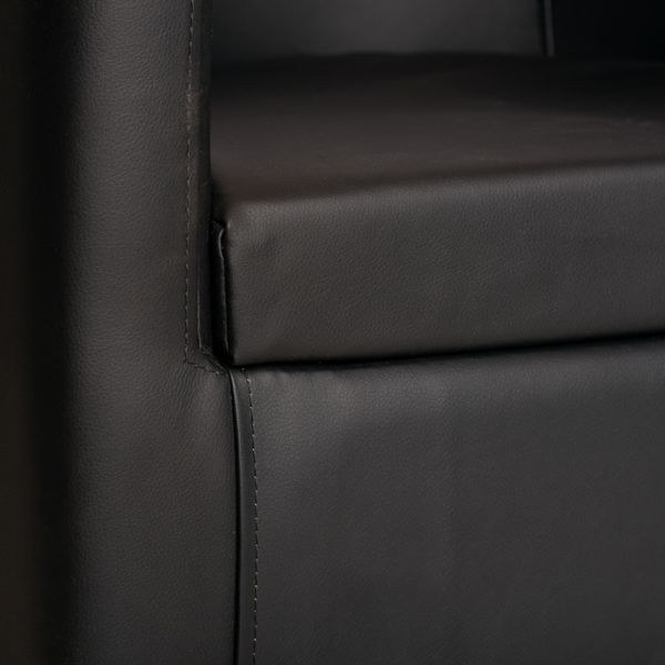 Кресло Марс 660х710х650 Черный глянец