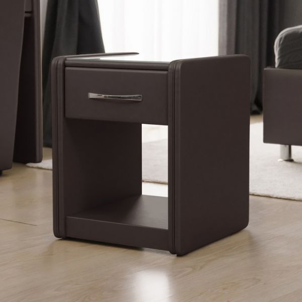 Тумба «Алеро», узкая, 1 ящик, 410 ? 430 ? 530 мм, цвет взбитые сливки