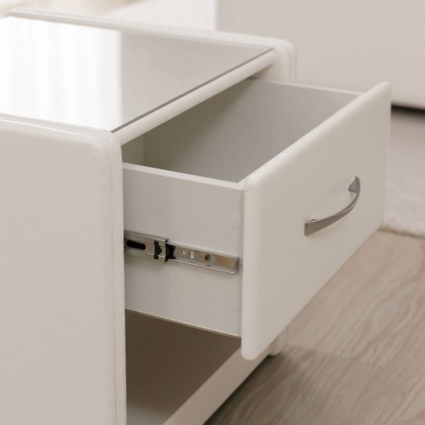 Тумба «Алеро», широкая, 1 ящик, 500 ? 470 ? 480 мм, цвет взбитые сливки