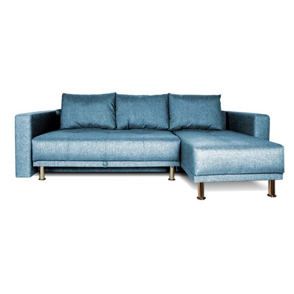 Диван NEXT угловой с подлокотниками, обивка ASH