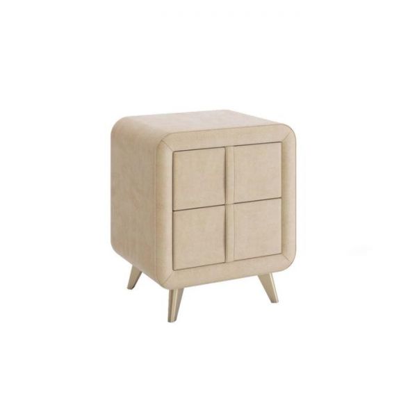 Тумба прикроватная Софи-2 480х370х580 велюр изумруд