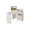 Угловой стол, 1000 ? 1200 ? 770 мм, правый угол, цвет белый жемчуг