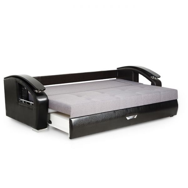 Диван прямой «Дубаи», ППУ, еврокнижка, цвет селфи 15 / астор 900