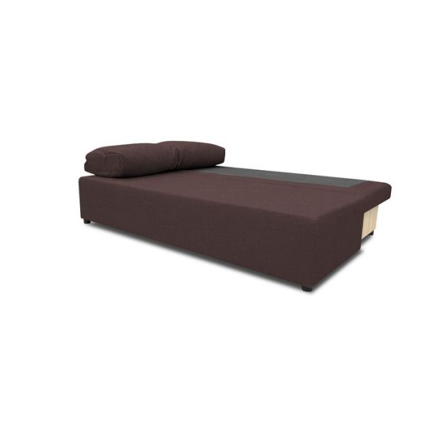 Диван «Алиса 2», еврокнижка, бельевой ящик, ткань велюр, цвет vital java