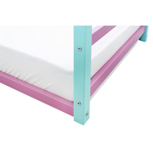 Детская кровать-домик Монтессори Бельмарко Svogen мятный-лаванда