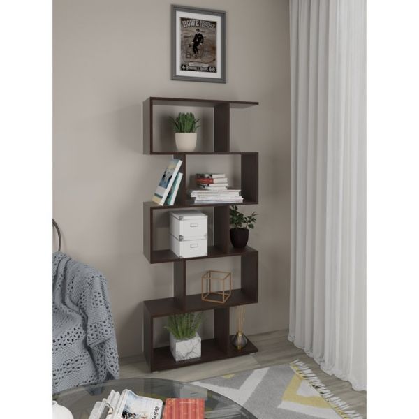 Стеллаж открытый мини «Уфимка 2», 700 ? 238 ? 1631 мм, цвет венге