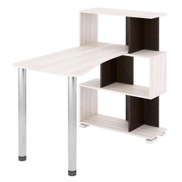 Стол-стеллаж «СЛ-5-3СТ-2», 3 этажный, 750 ? 1182 ? 1060 мм, цвет карамель