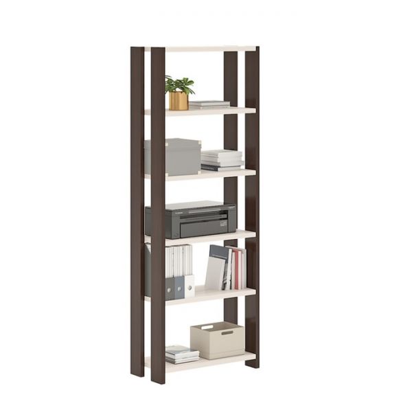 Стеллаж, 650 ? 300 ? 1800 мм, цвет белый