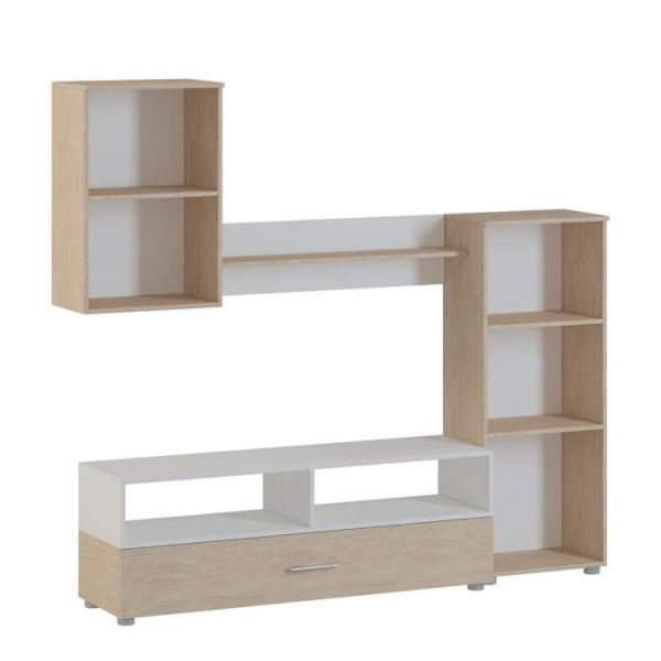 Гостиная Oskar-1 Дуб сонома/белый