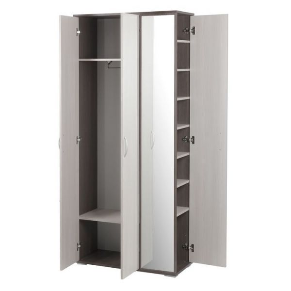 Прихожая ДОМИНО MINI 880*360*2020 Бодега темный/светлый